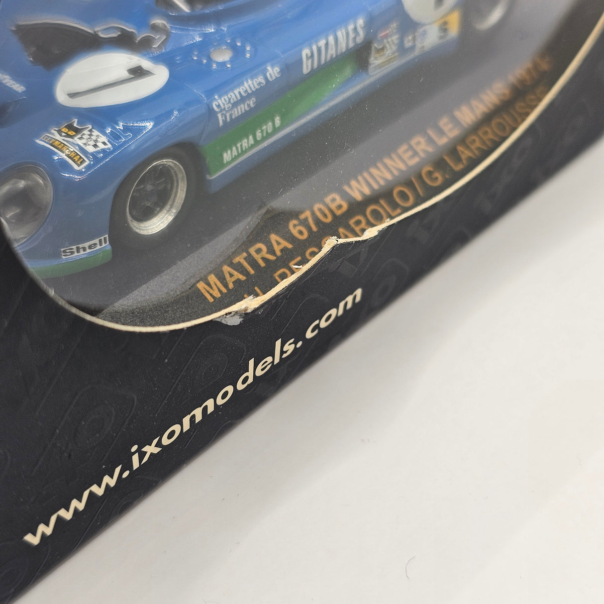 IXO Matra 670B #7 Le Mans Winner 1974 1/43 Scale