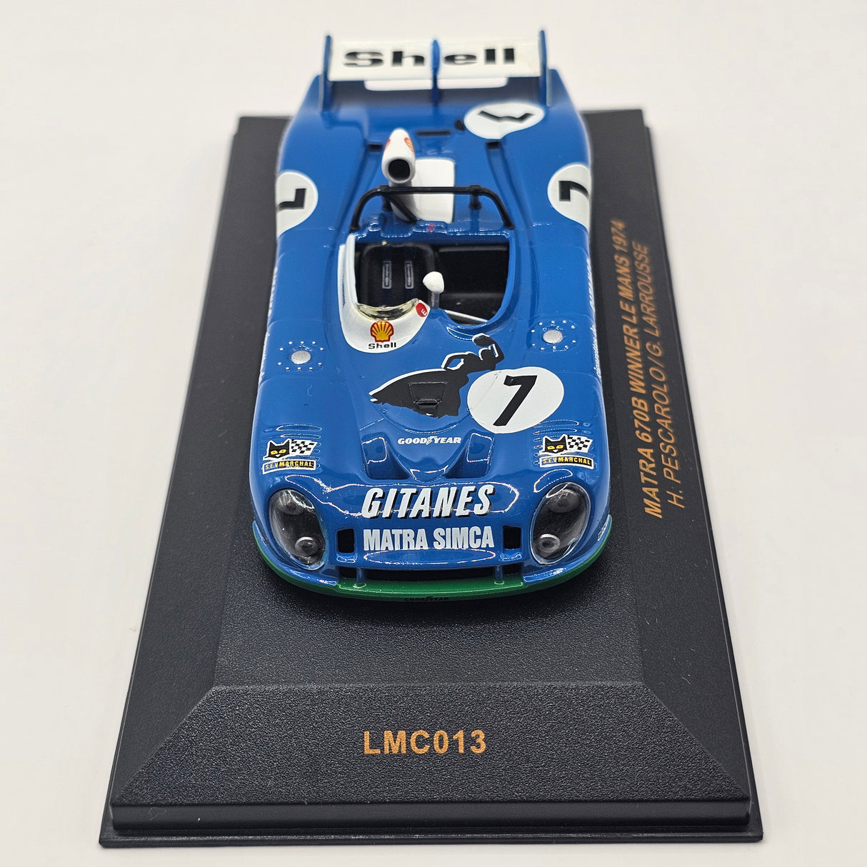 IXO Matra 670B #7 Le Mans Winner 1974 1/43 Scale