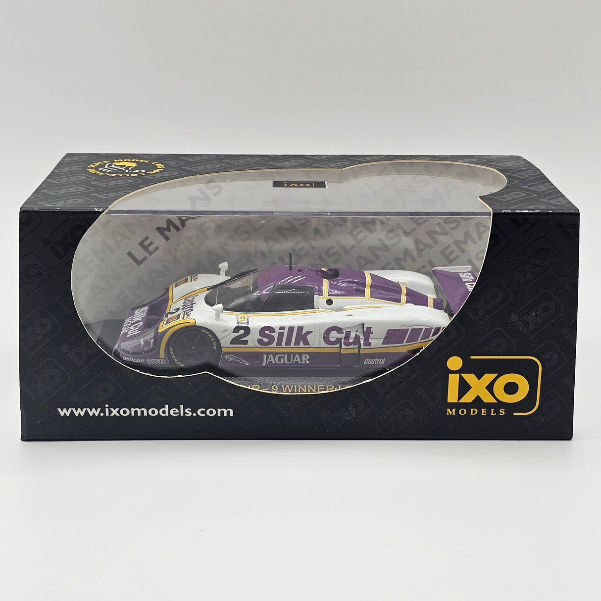 IXO Jaguar XJR-9 #2 Silk Cut Jaguar Le Mans Winner 1988 1/43 Scale LMC002