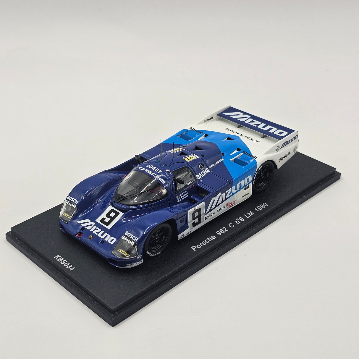 Spark Porsche 962C #9 Joest Porsche Racing Le Mans 1990 1/43 Scale KBS034