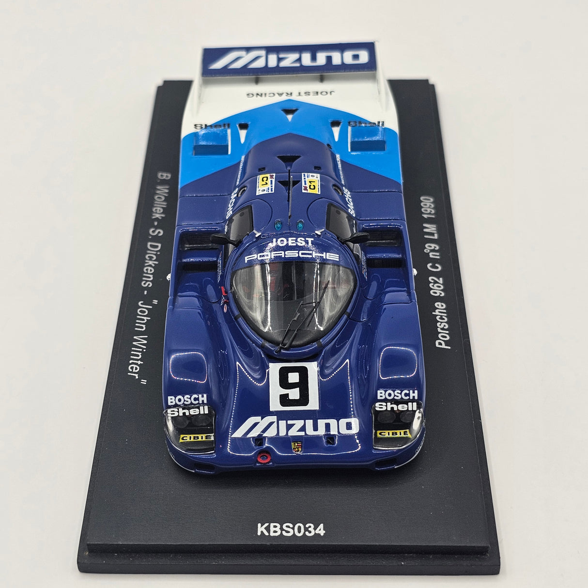 Spark Porsche 962C #9 Joest Porsche Racing Le Mans 1990 1/43 Scale KBS034