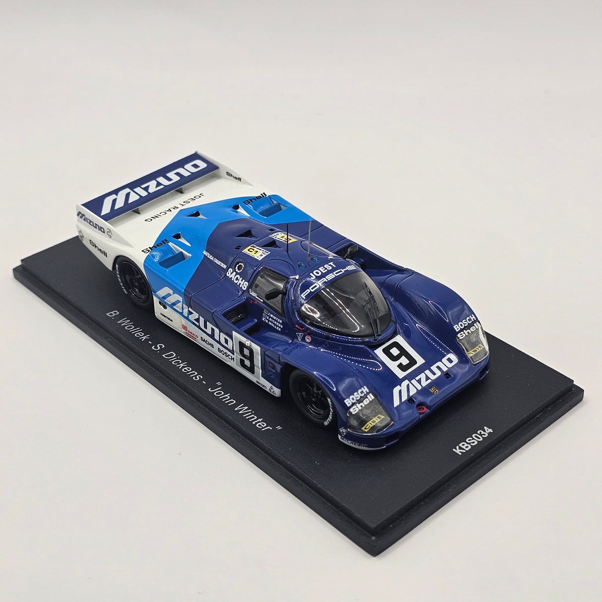 Spark Porsche 962C #9 Joest Porsche Racing Le Mans 1990 1/43 Scale KBS034