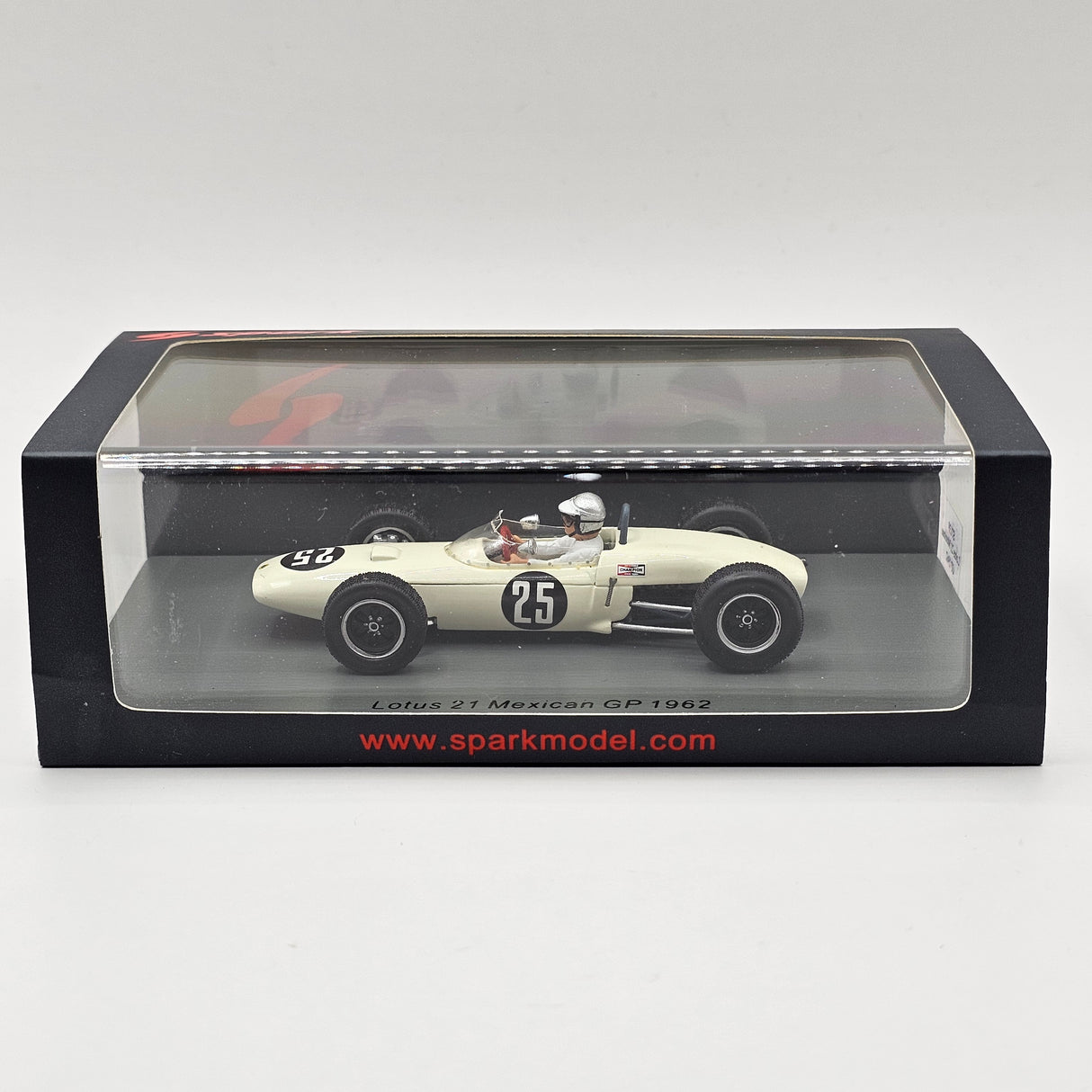 Spark Lotus 21 #25 Jim Hall Mexican GP 1962 1/43 Scale S7139
