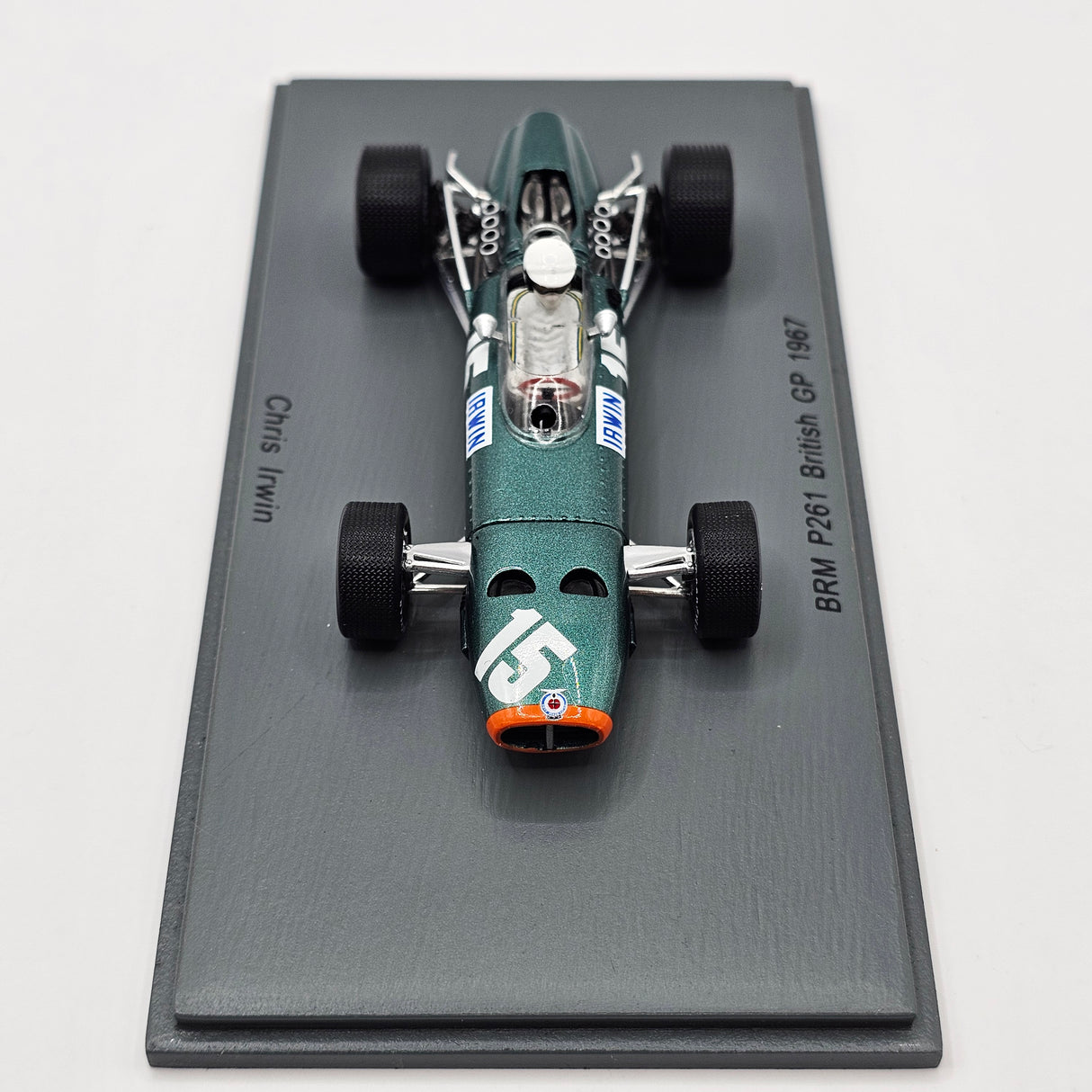 Spark BRM P261 #15 Chris Irwin British GP 1967 1/43 Scale S4795