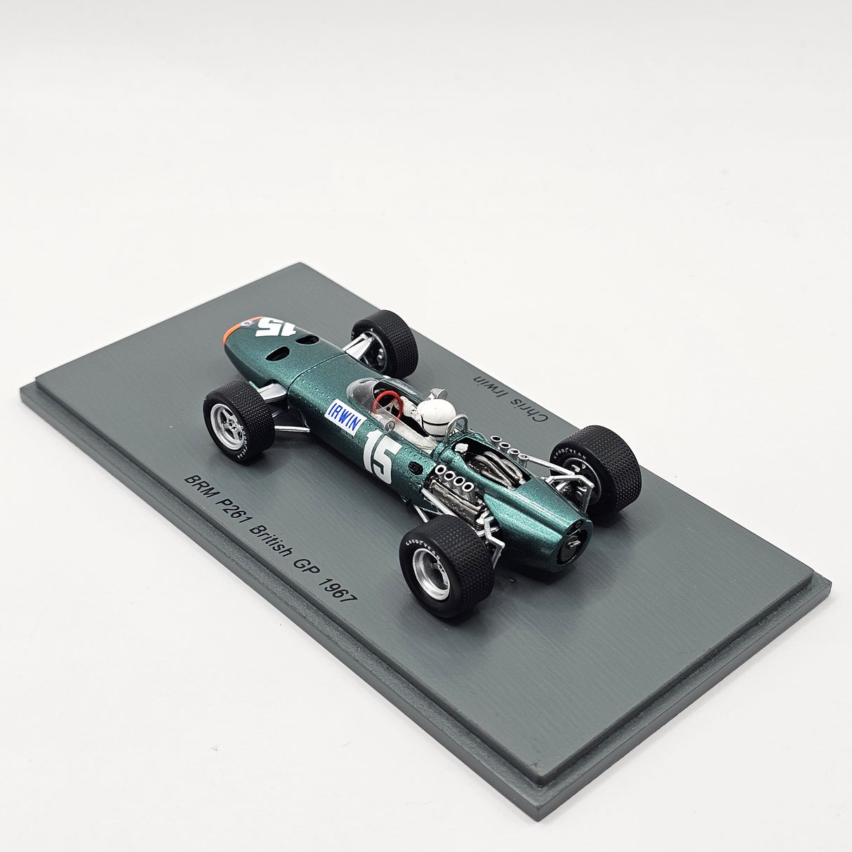 Spark BRM P261 #15 Chris Irwin British GP 1967 1/43 Scale S4795