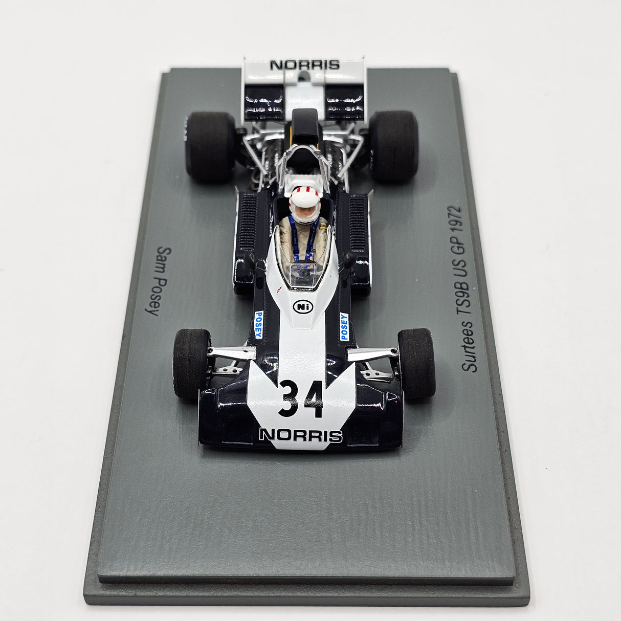 Spark Surtees TS9B #34 Sam Posey US GP 1972 1/43 Scale S3997