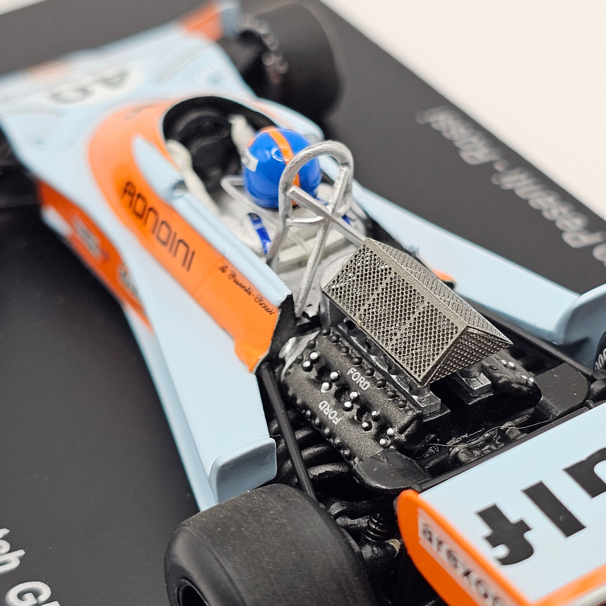 Spark Tyrrell 007 #40 Alessandro Pesenti-Rossi Dutch GP 1976 1/43 Scale S1648