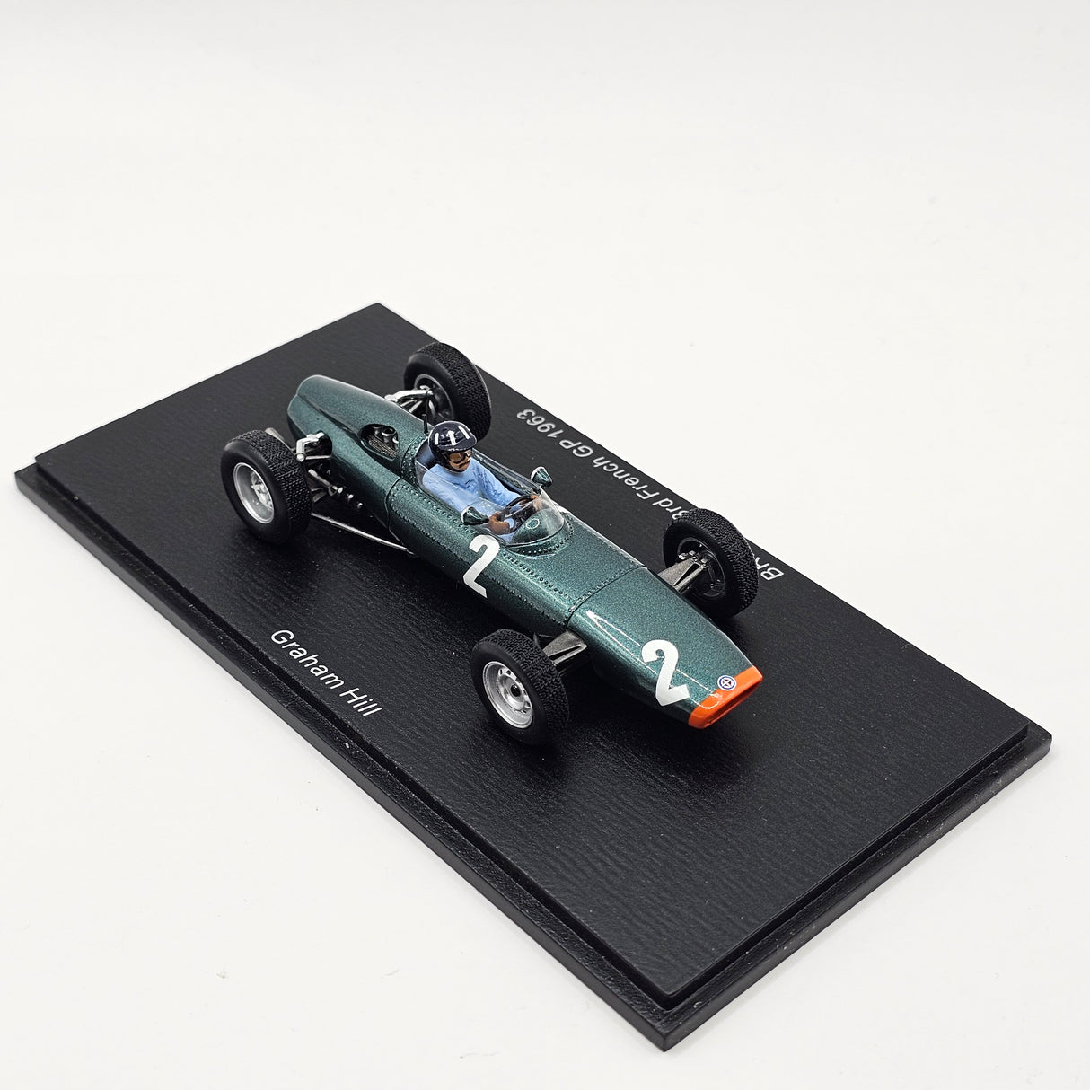 Spark BRM P61 #2 Graham Hill French GP 3rd Place 1963 1/43 Scale S5279
