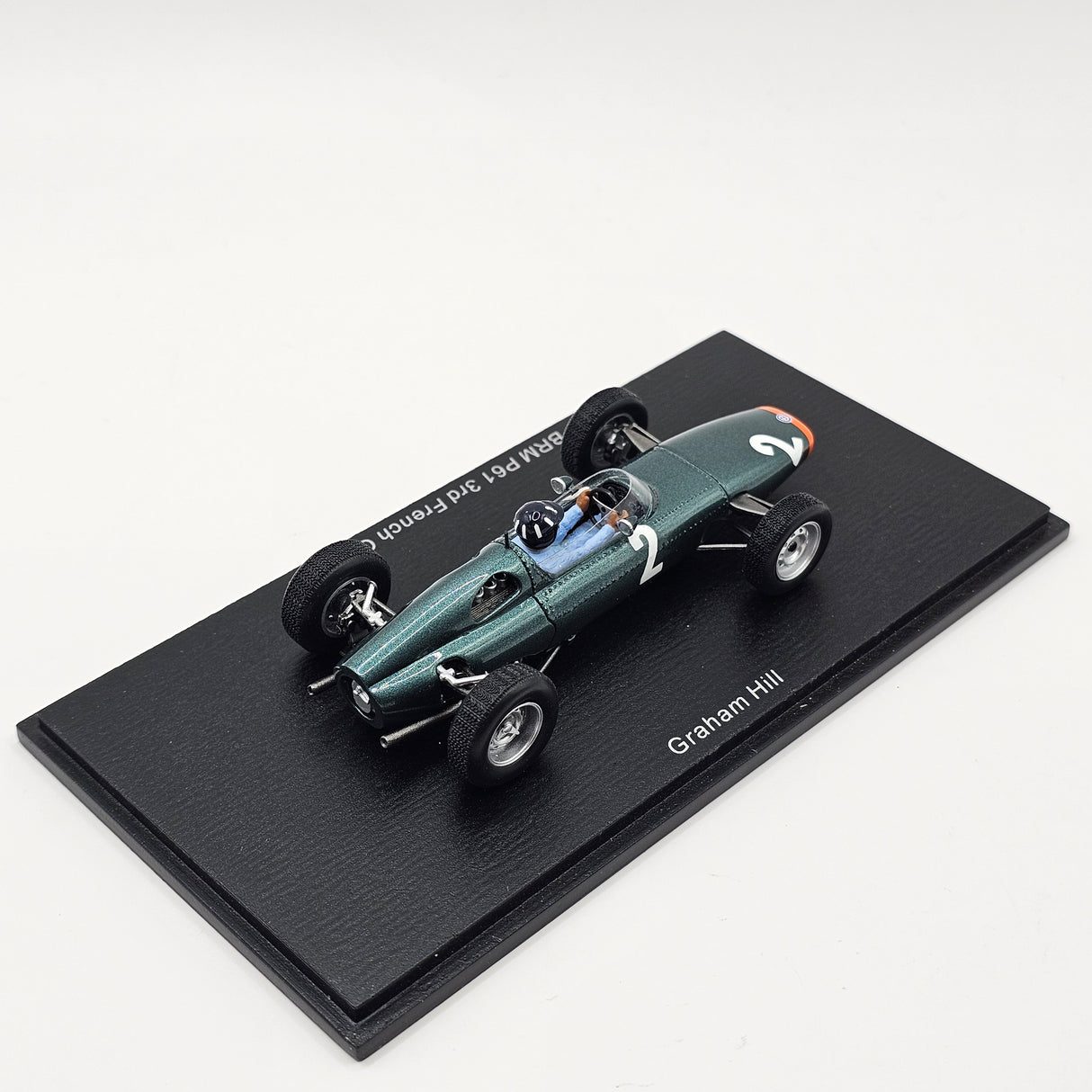 Spark BRM P61 #2 Graham Hill French GP 3rd Place 1963 1/43 Scale S5279