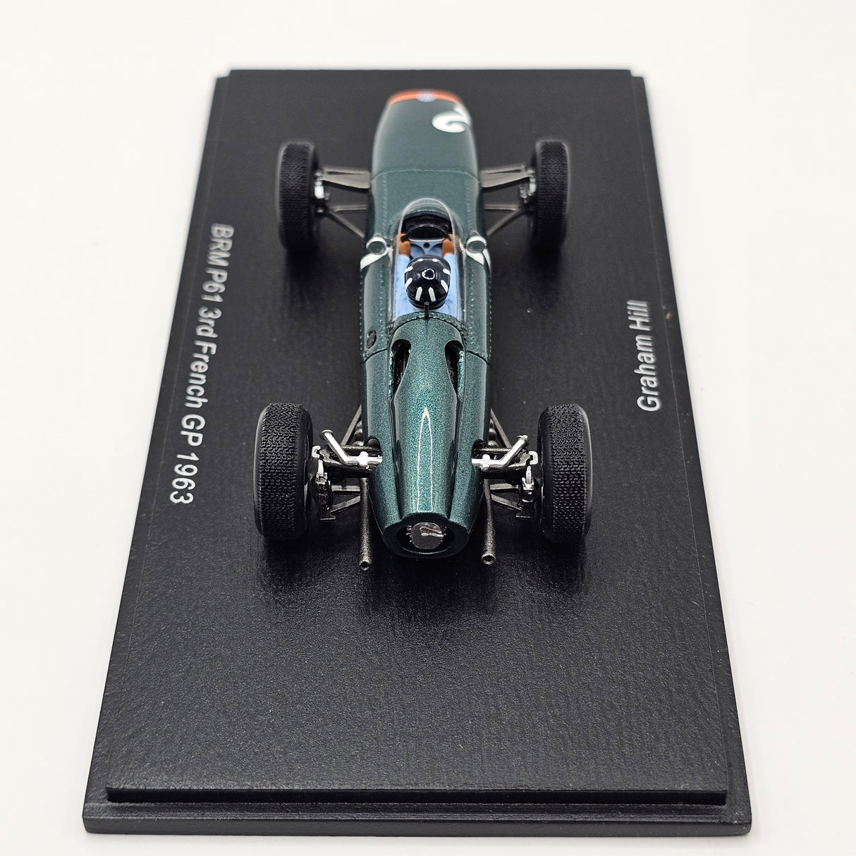 Spark BRM P61 #2 Graham Hill French GP 3rd Place 1963 1/43 Scale S5279