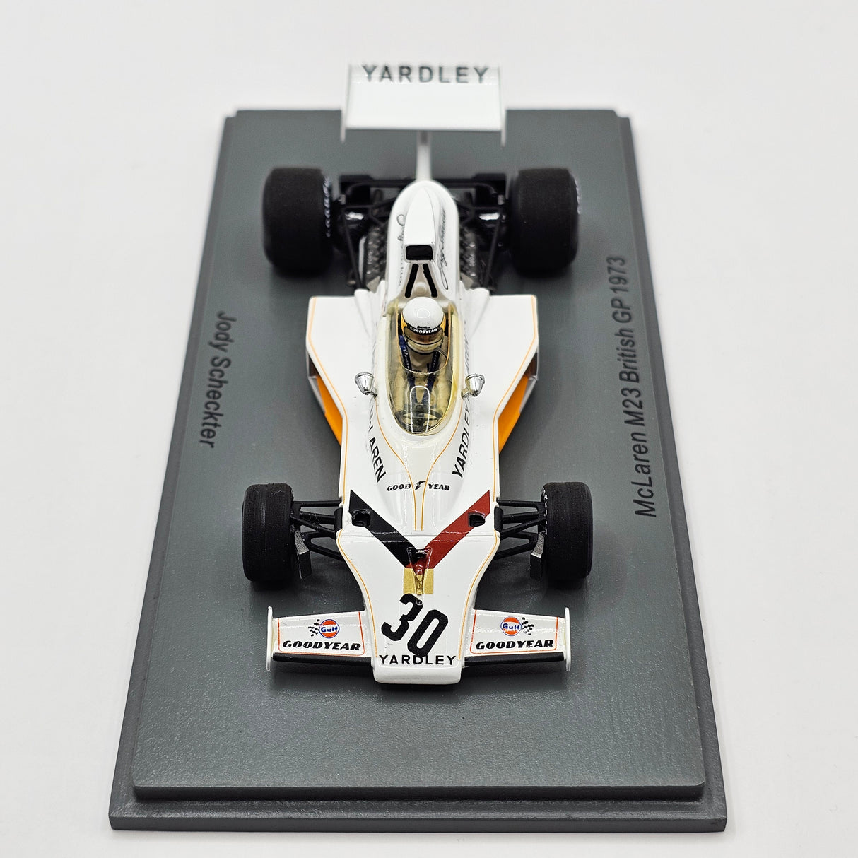 Spark McLaren M23 #30 Jody Scheckter British GP 1973 1/43 Scale S5736