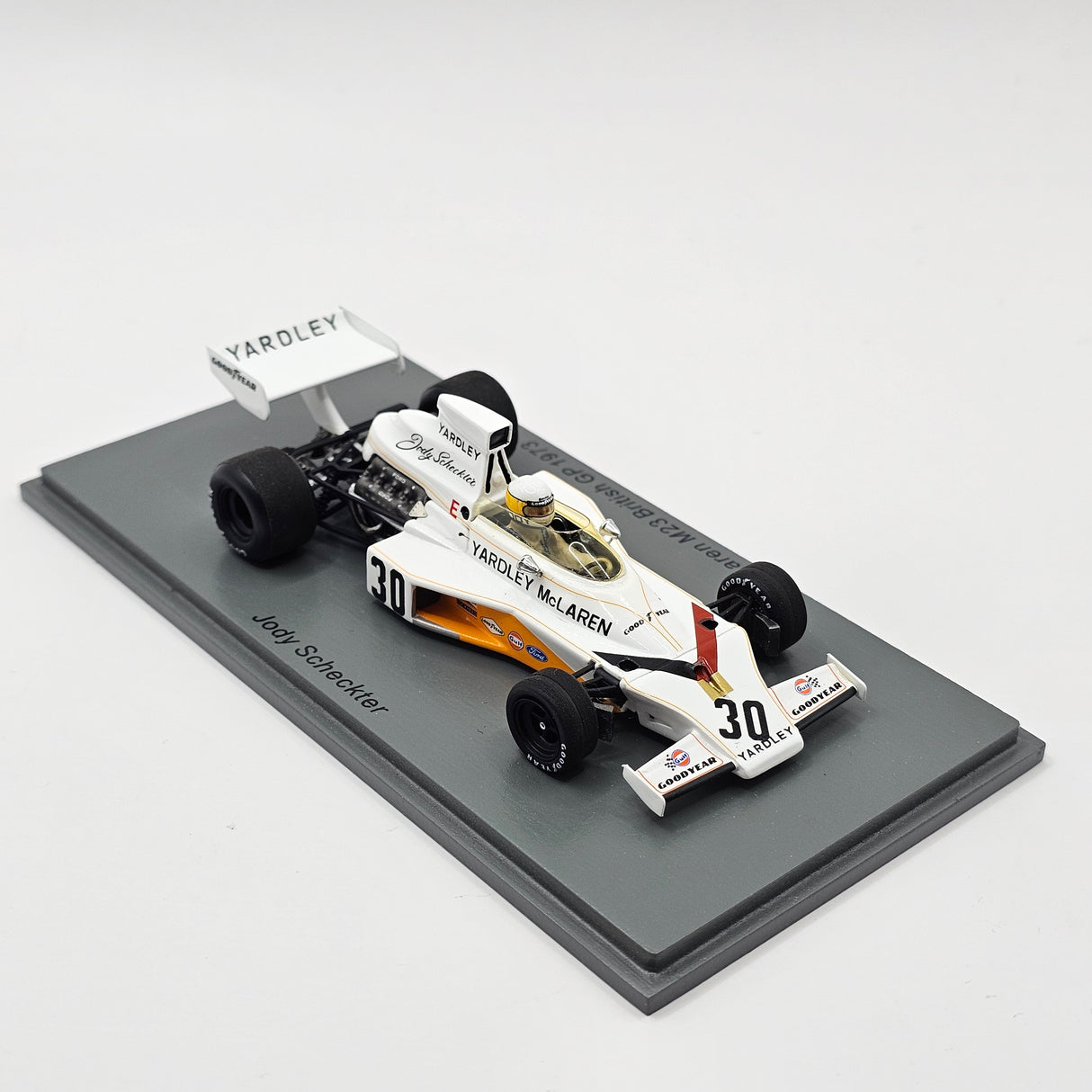 Spark McLaren M23 #30 Jody Scheckter British GP 1973 1/43 Scale S5736