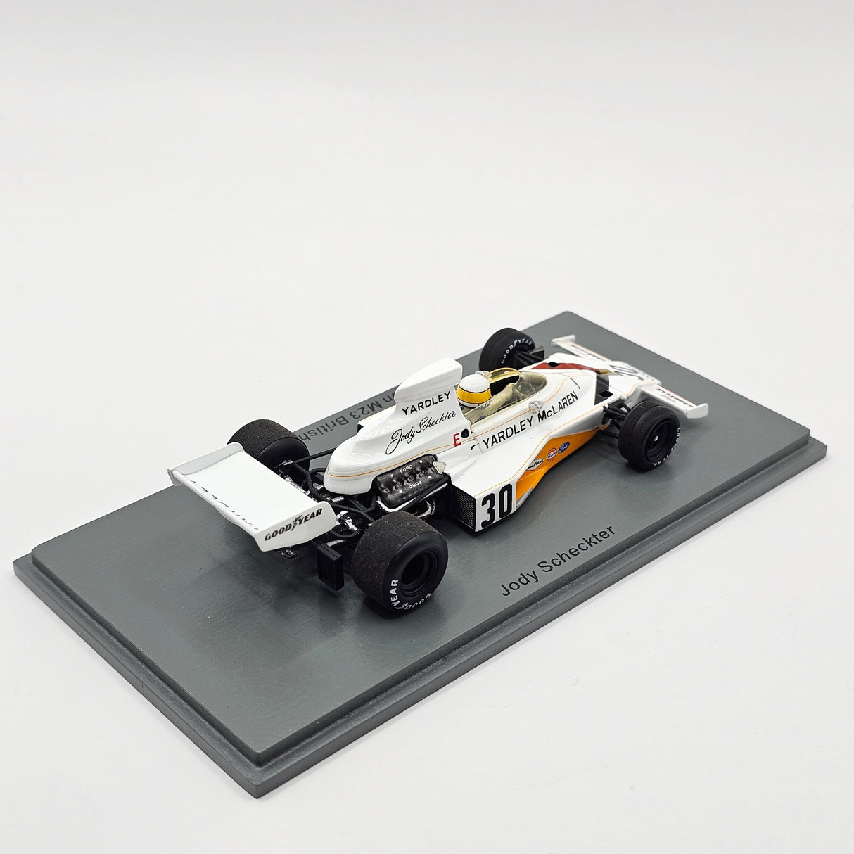 Spark McLaren M23 #30 Jody Scheckter British GP 1973 1/43 Scale S5736