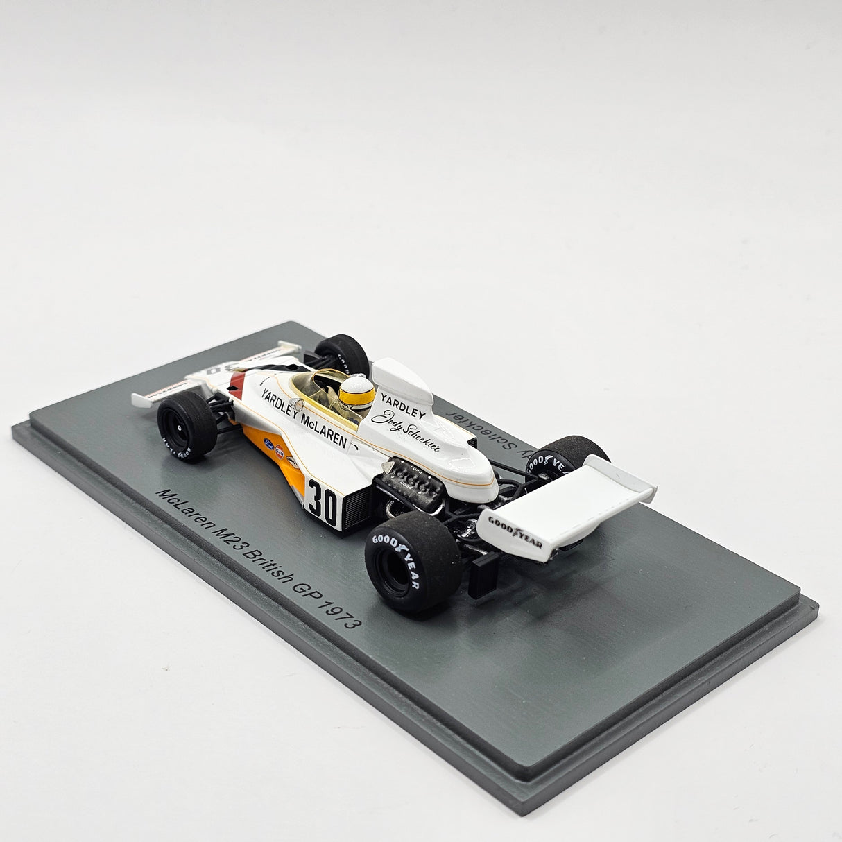 Spark McLaren M23 #30 Jody Scheckter British GP 1973 1/43 Scale S5736