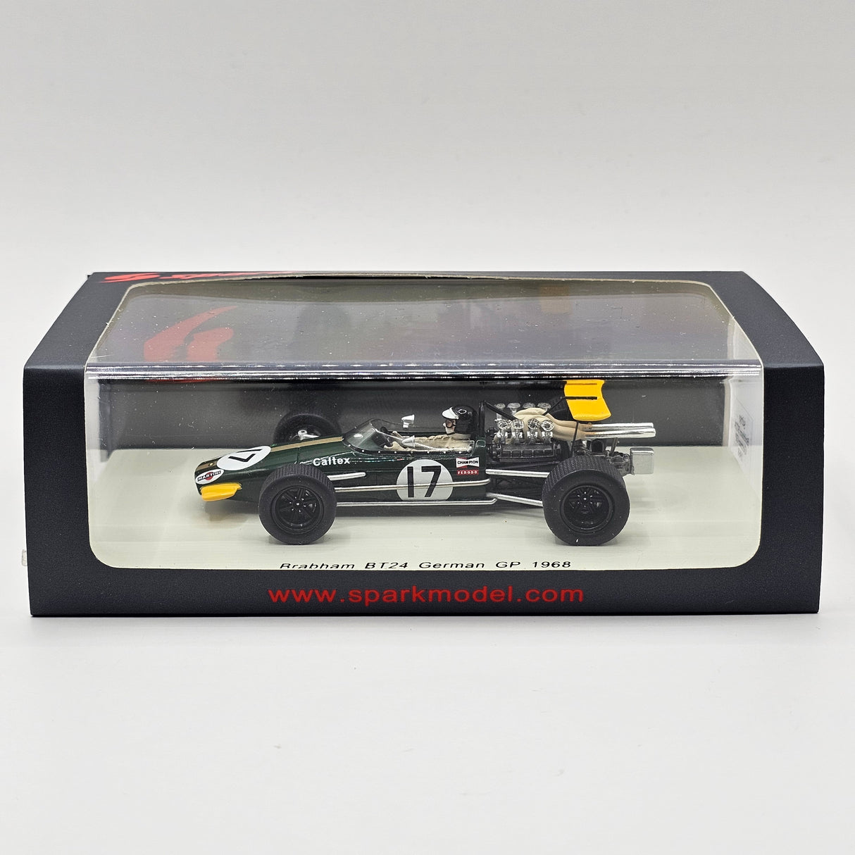Spark Brabham BT24 #17 Kurt Ahrens German GP 1968 1/43 Scale S4780