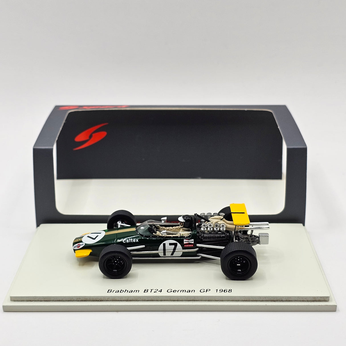 Spark Brabham BT24 #17 Kurt Ahrens German GP 1968 1/43 Scale S4780