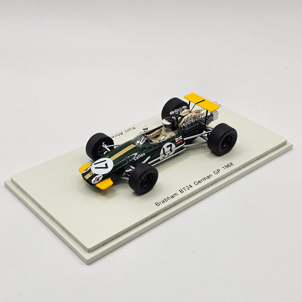 Spark Brabham BT24 #17 Kurt Ahrens German GP 1968 1/43 Scale S4780