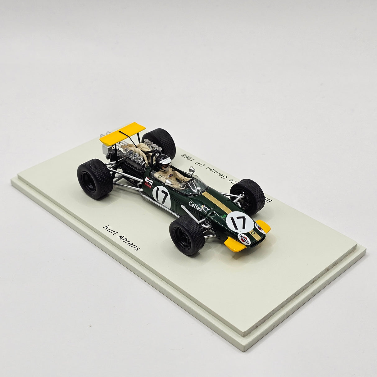 Spark Brabham BT24 #17 Kurt Ahrens German GP 1968 1/43 Scale S4780