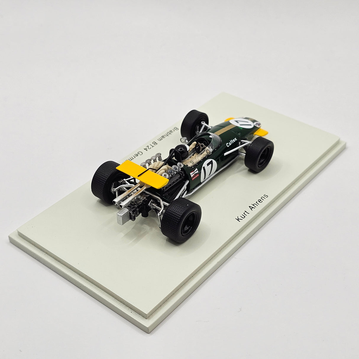 Spark Brabham BT24 #17 Kurt Ahrens German GP 1968 1/43 Scale S4780