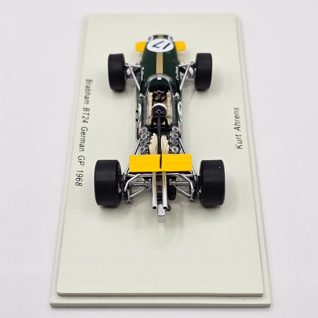 Spark Brabham BT24 #17 Kurt Ahrens German GP 1968 1/43 Scale S4780