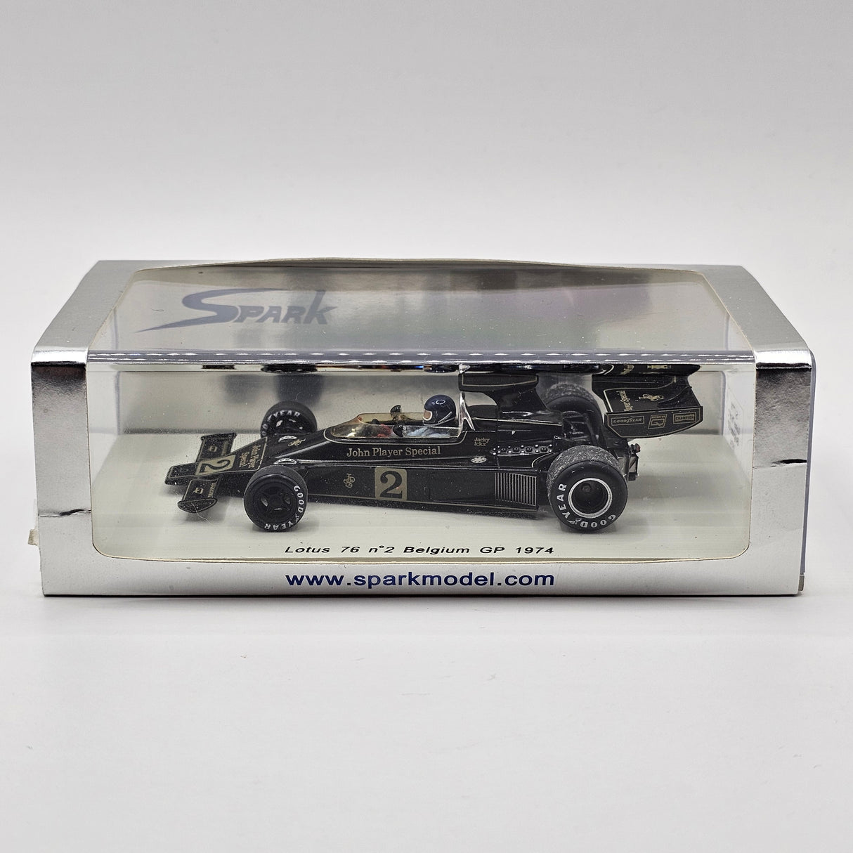 Spark Lotus 76 #2 Jacky Ickx Belgium GP 1974 1/43 Scale S1770