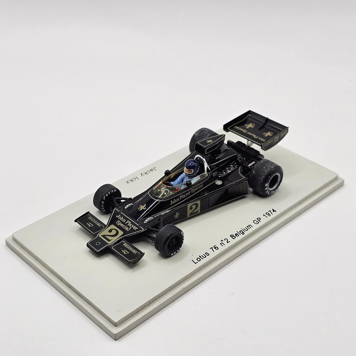 Spark Lotus 76 #2 Jacky Ickx Belgium GP 1974 1/43 Scale S1770
