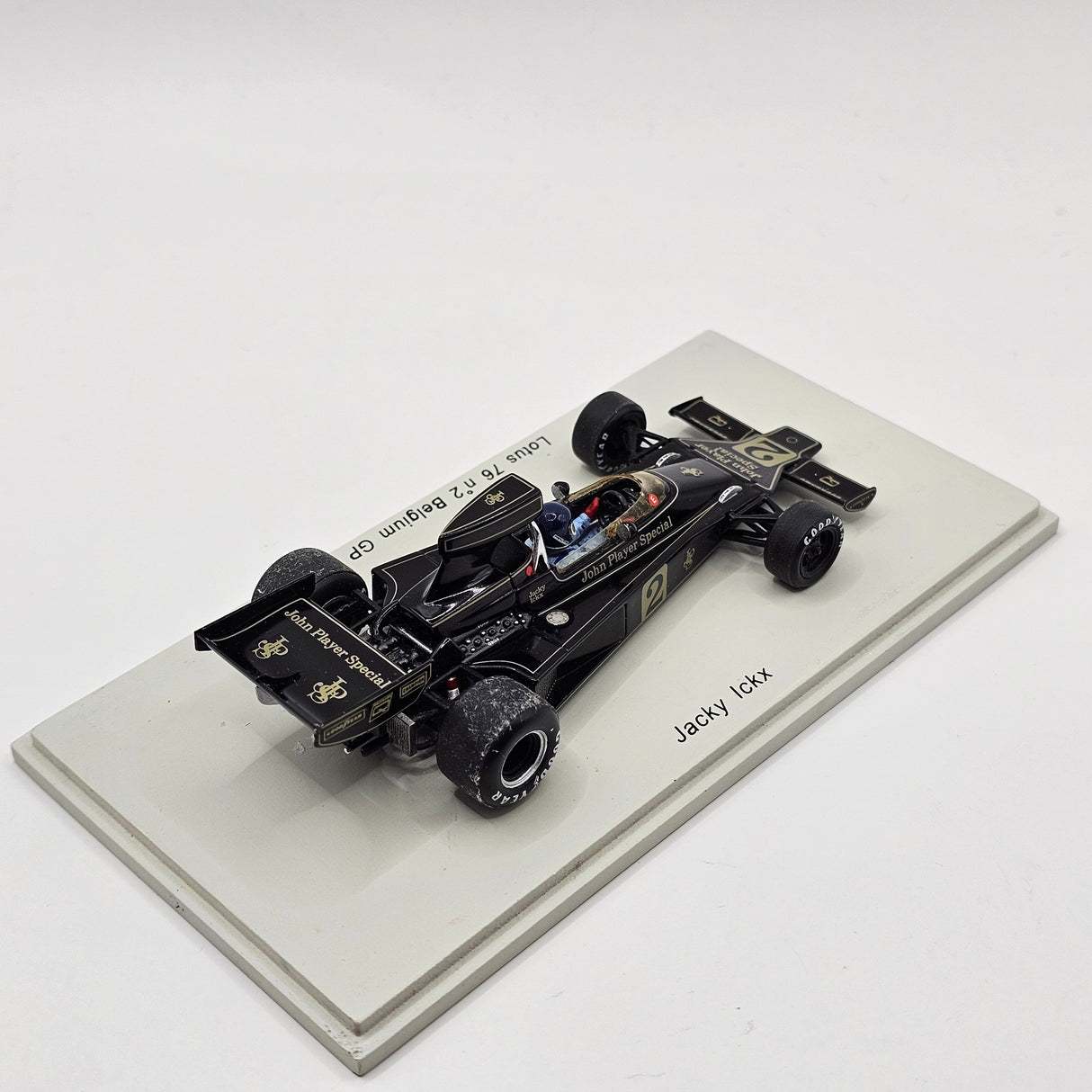 Spark Lotus 76 #2 Jacky Ickx Belgium GP 1974 1/43 Scale S1770