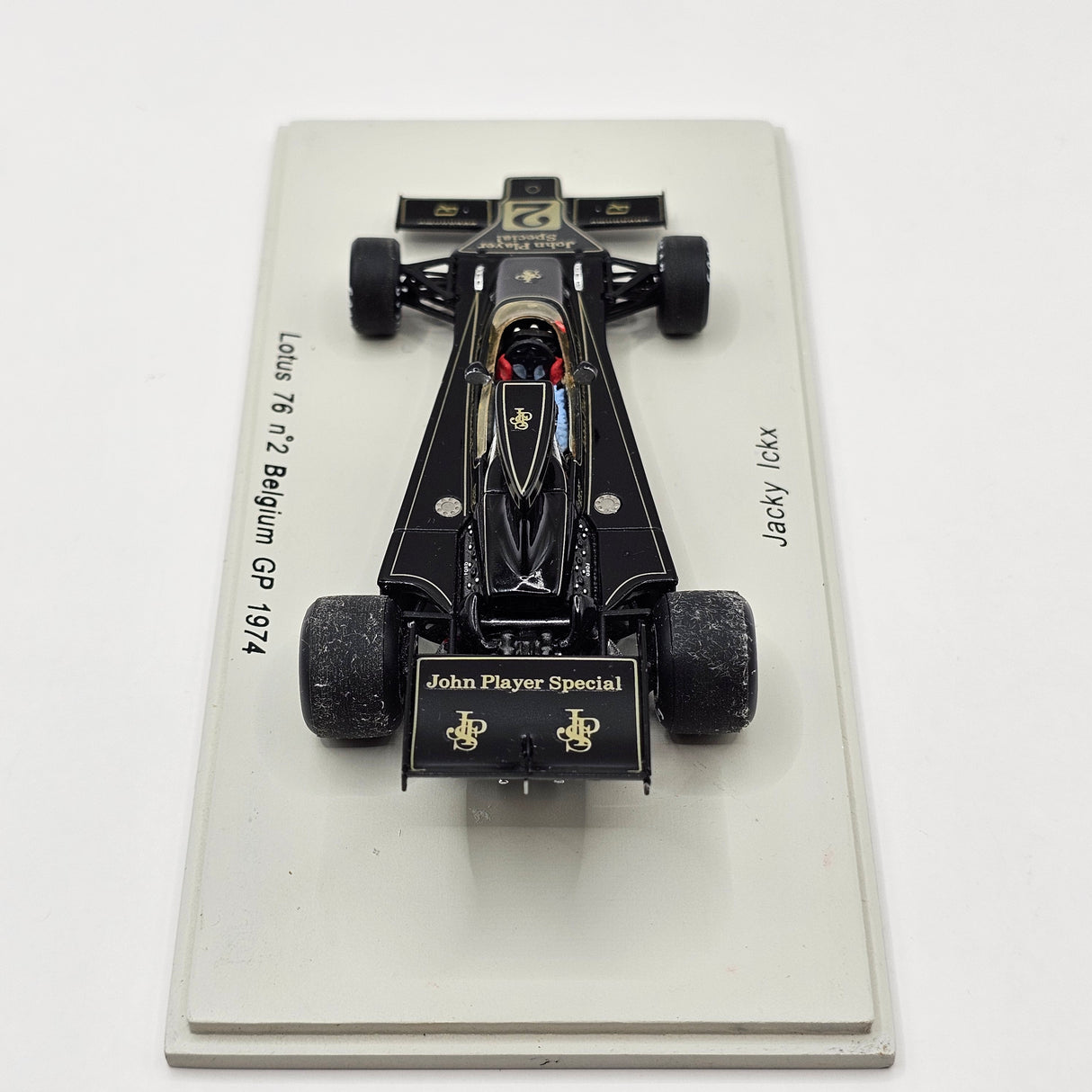 Spark Lotus 76 #2 Jacky Ickx Belgium GP 1974 1/43 Scale S1770