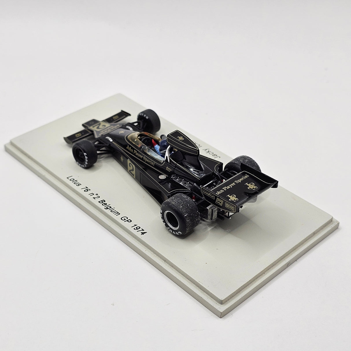 Spark Lotus 76 #2 Jacky Ickx Belgium GP 1974 1/43 Scale S1770