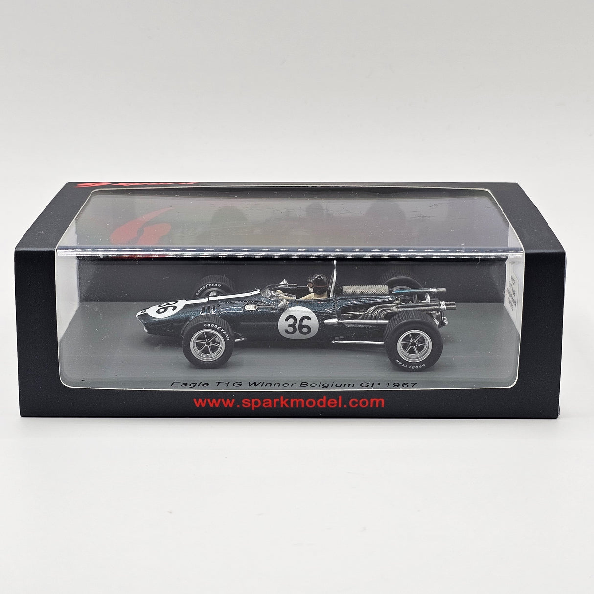 Spark Eagle T1G #36 Dan Gurney Belgium GP Winner 1967 1/43 Scale S2399