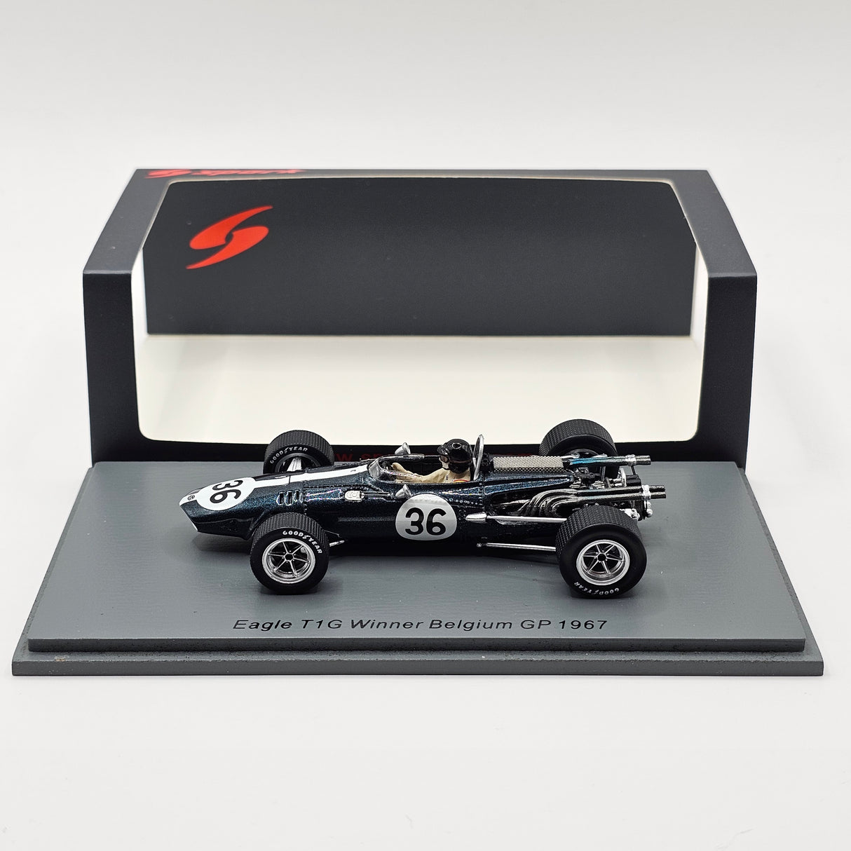 Spark Eagle T1G #36 Dan Gurney Belgium GP Winner 1967 1/43 Scale S2399