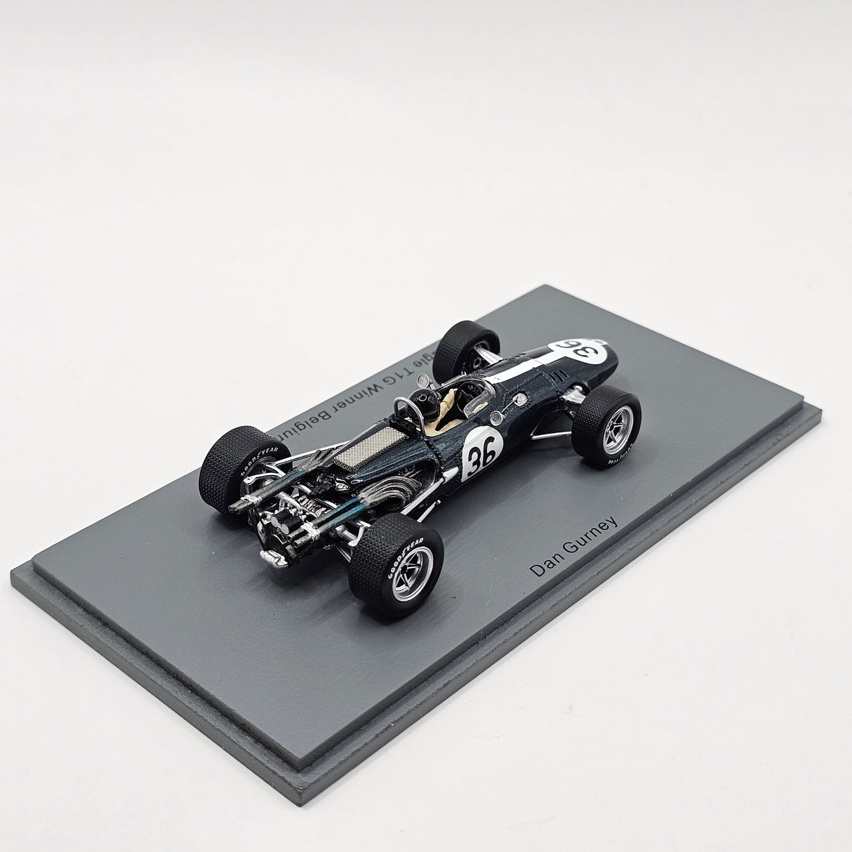 Spark Eagle T1G #36 Dan Gurney Belgium GP Winner 1967 1/43 Scale S2399