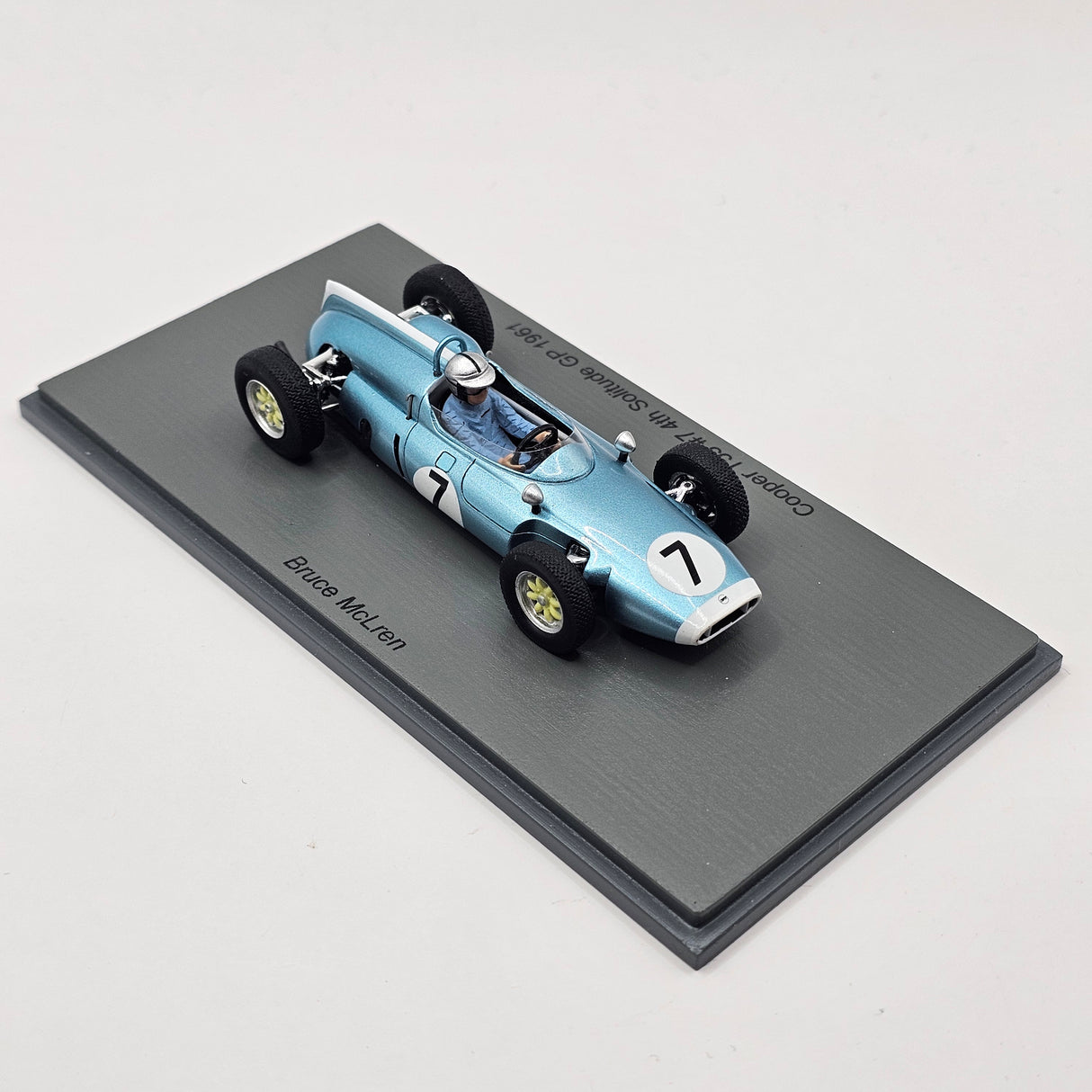 Spark Cooper T53 #7 Bruce McLaren 1961 4th Solitude GP 1/43 Scale S8066