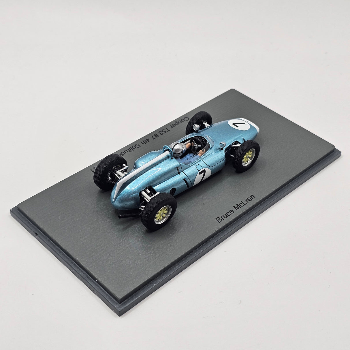 Spark Cooper T53 #7 Bruce McLaren 1961 4th Solitude GP 1/43 Scale S8066