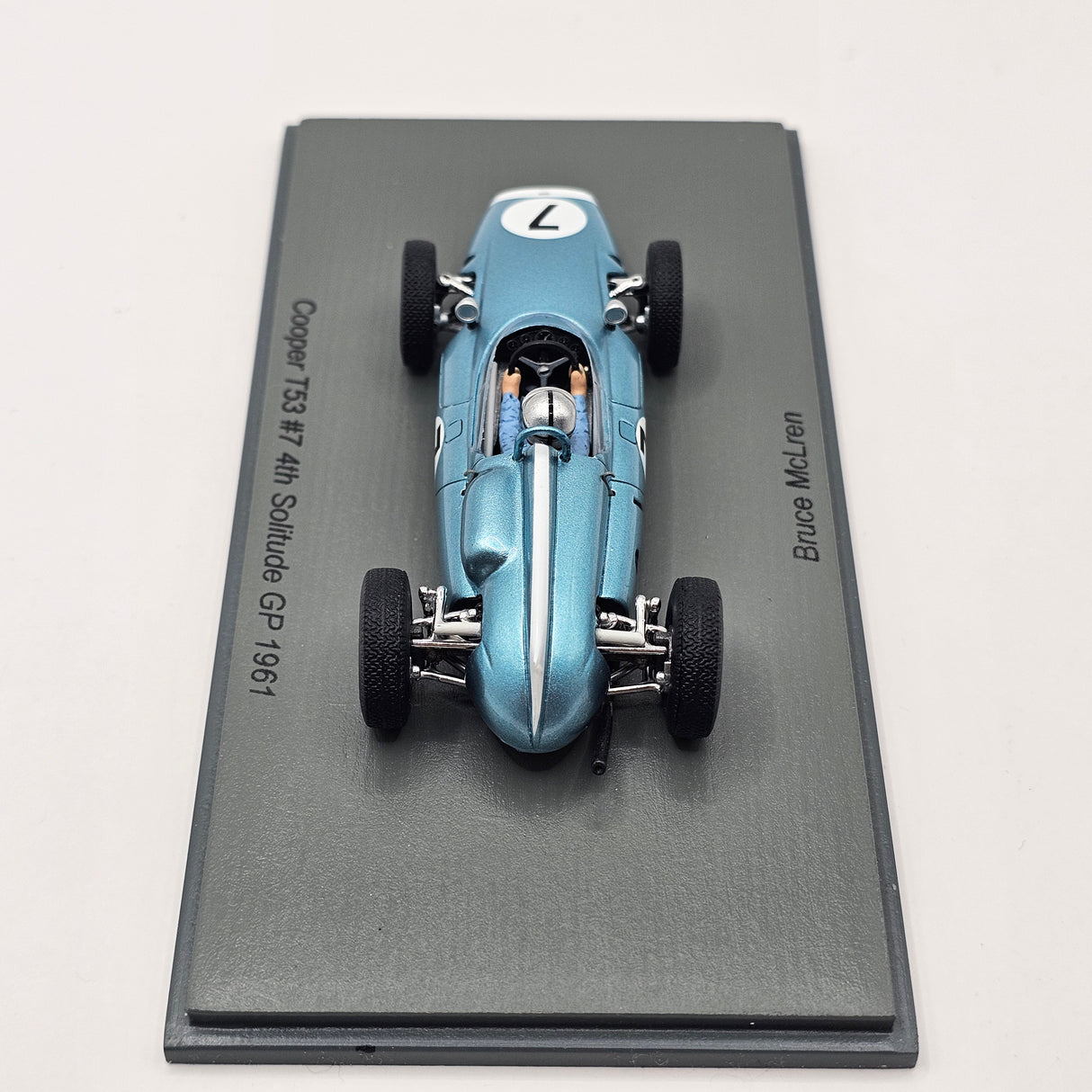 Spark Cooper T53 #7 Bruce McLaren 1961 4th Solitude GP 1/43 Scale S8066