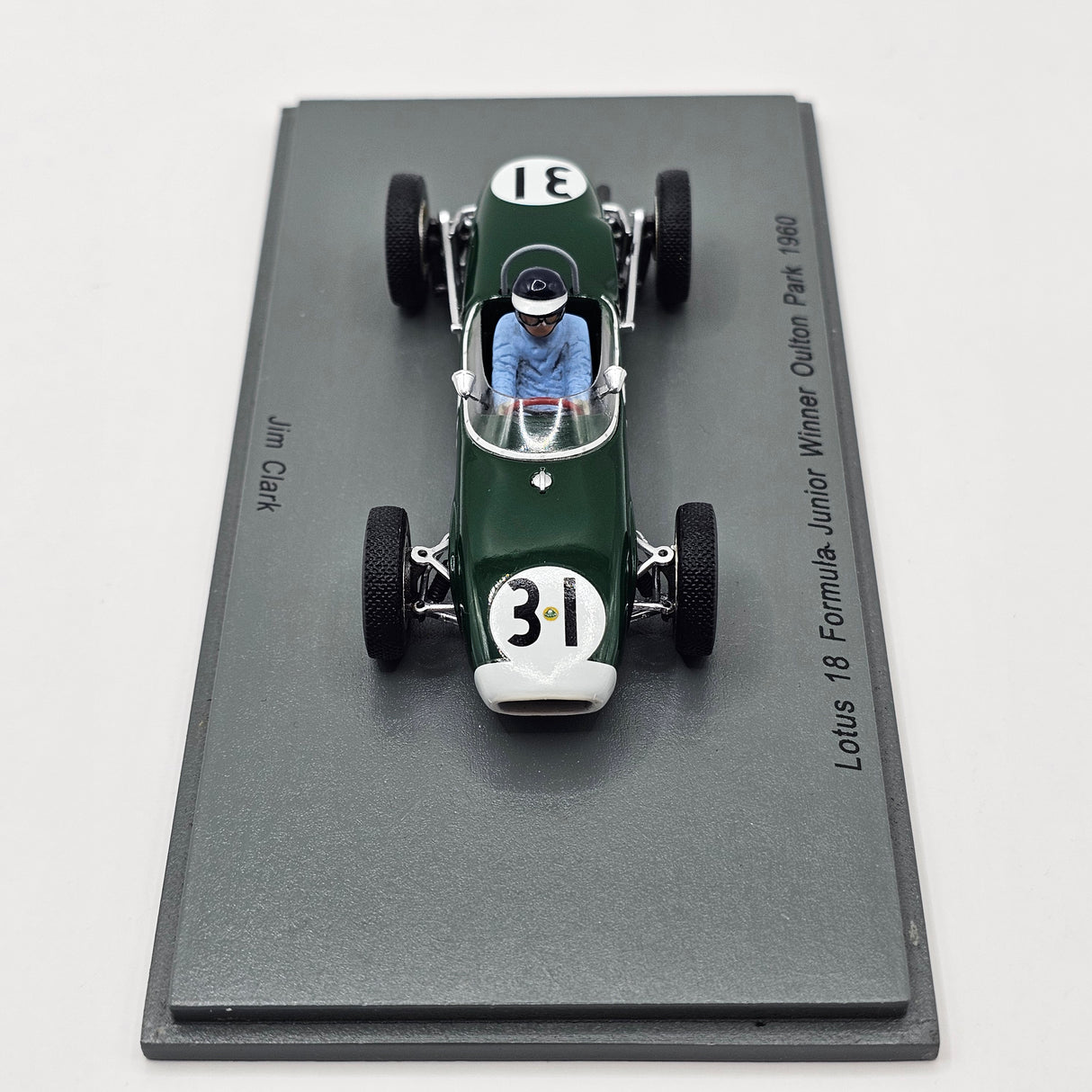 Spark Lotus 18 #31 Jim Clark Oulton Park Formula Junior Winner 1960 1/43 Scale S7120