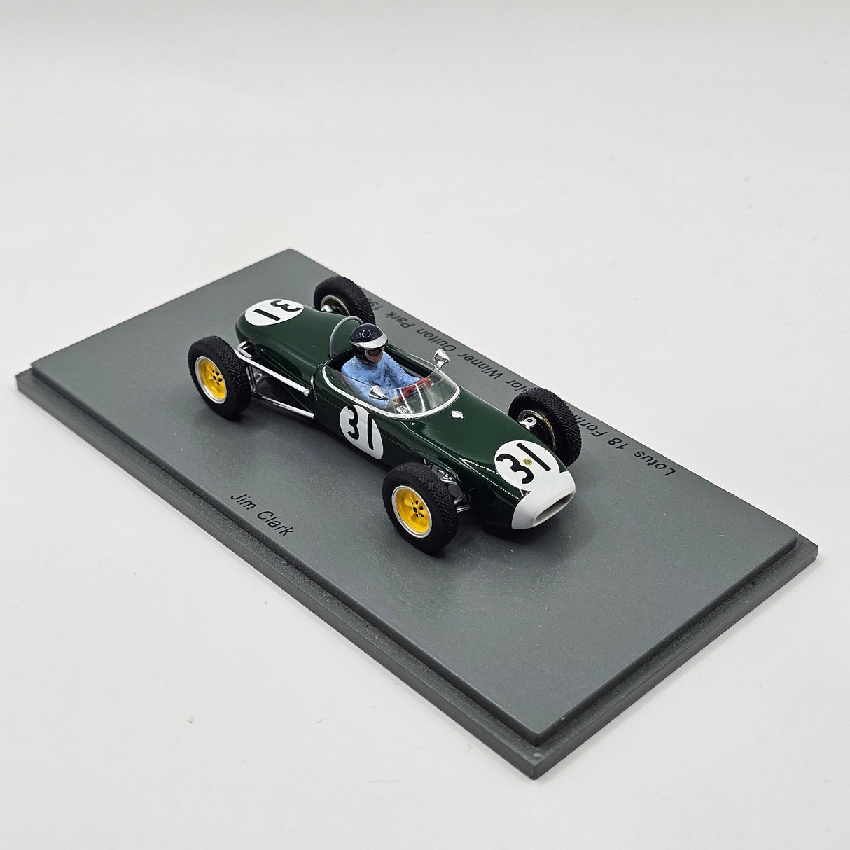 Spark Lotus 18 #31 Jim Clark Oulton Park Formula Junior Winner 1960 1/43 Scale S7120