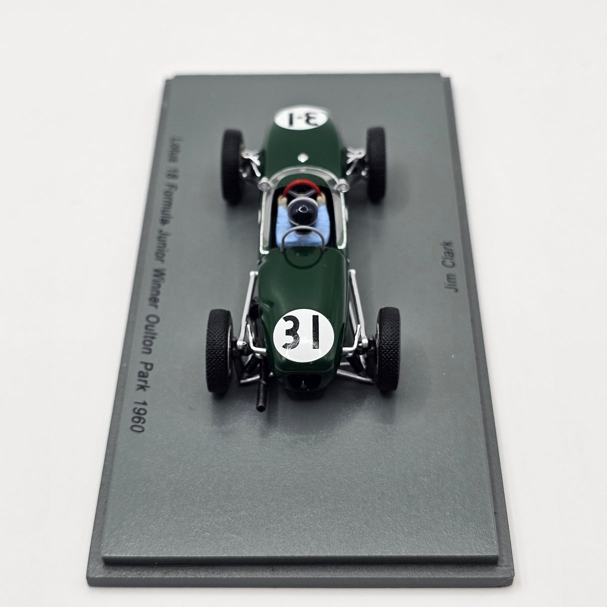 Spark Lotus 18 #31 Jim Clark Oulton Park Formula Junior Winner 1960 1/43 Scale S7120
