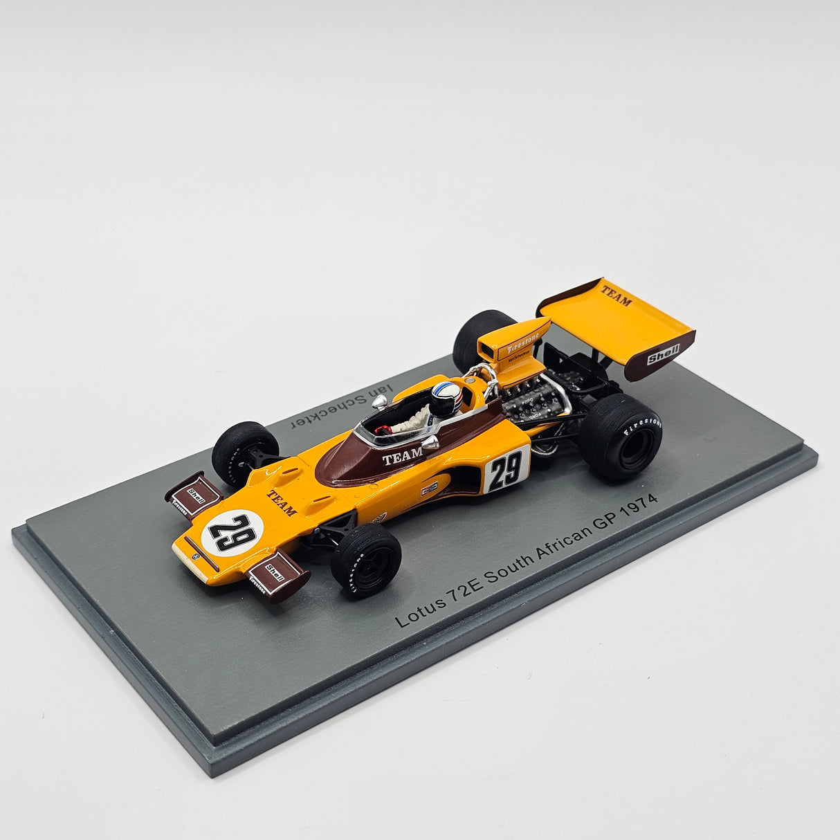Spark Lotus 72E #29 Ian Scheckter S.African GP 1974 1/43 Scale S7296