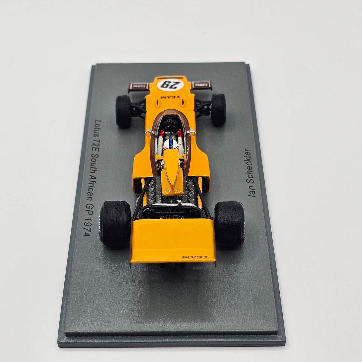Spark Lotus 72E #29 Ian Scheckter S.African GP 1974 1/43 Scale S7296