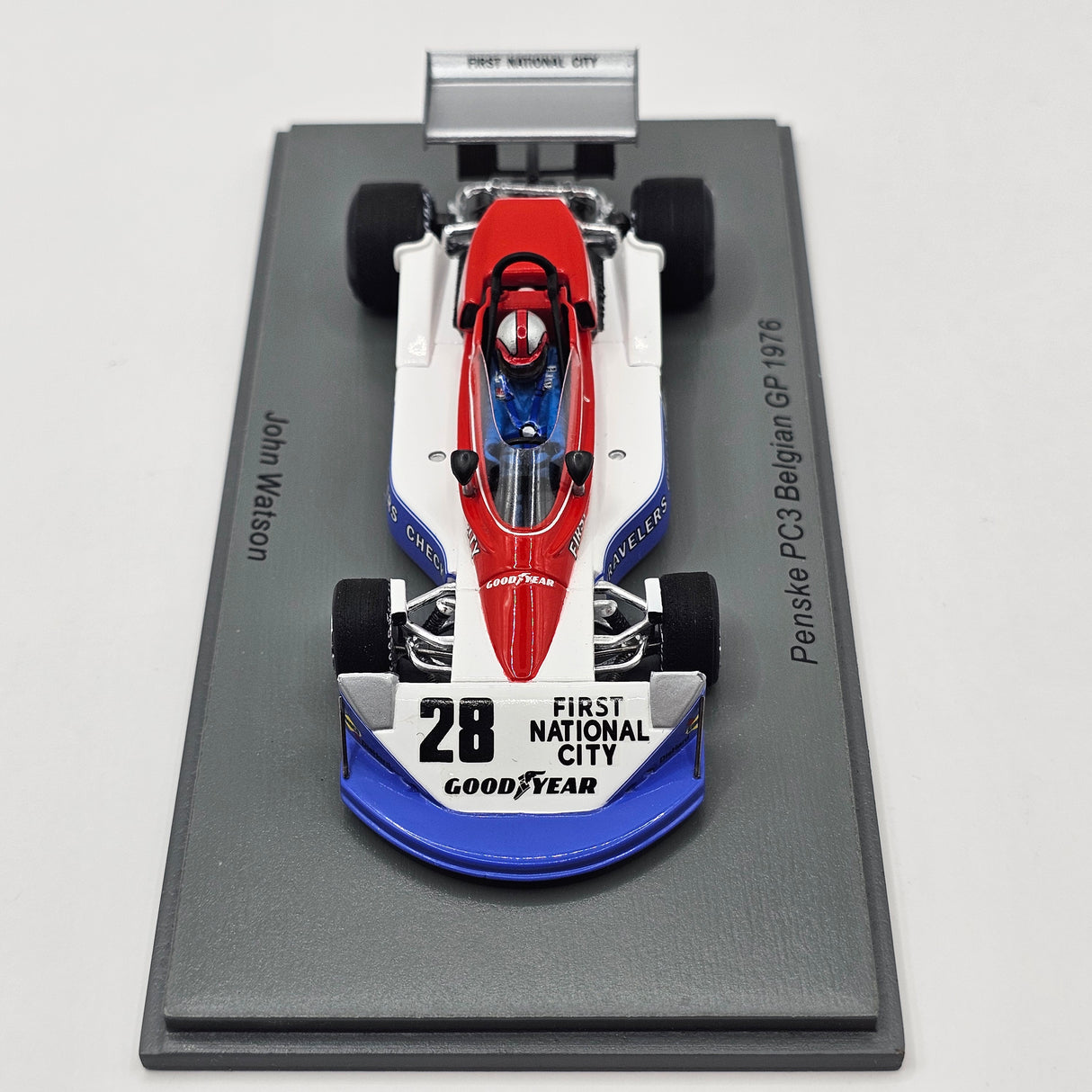 Spark Penske PC3 #28 John Watson Belgium GP 1976 1/43 Scale S7226