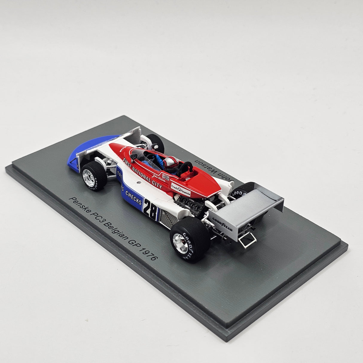 Spark Penske PC3 #28 John Watson Belgium GP 1976 1/43 Scale S7226