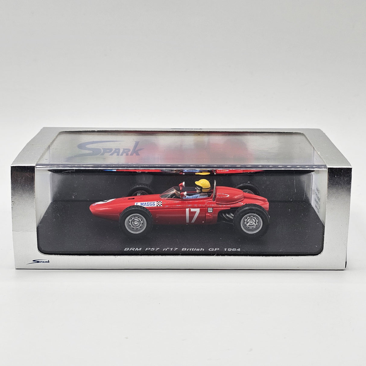 Spark BRM P57 #17 Tony Maggs British GP 1964 1/43 Scale S1666