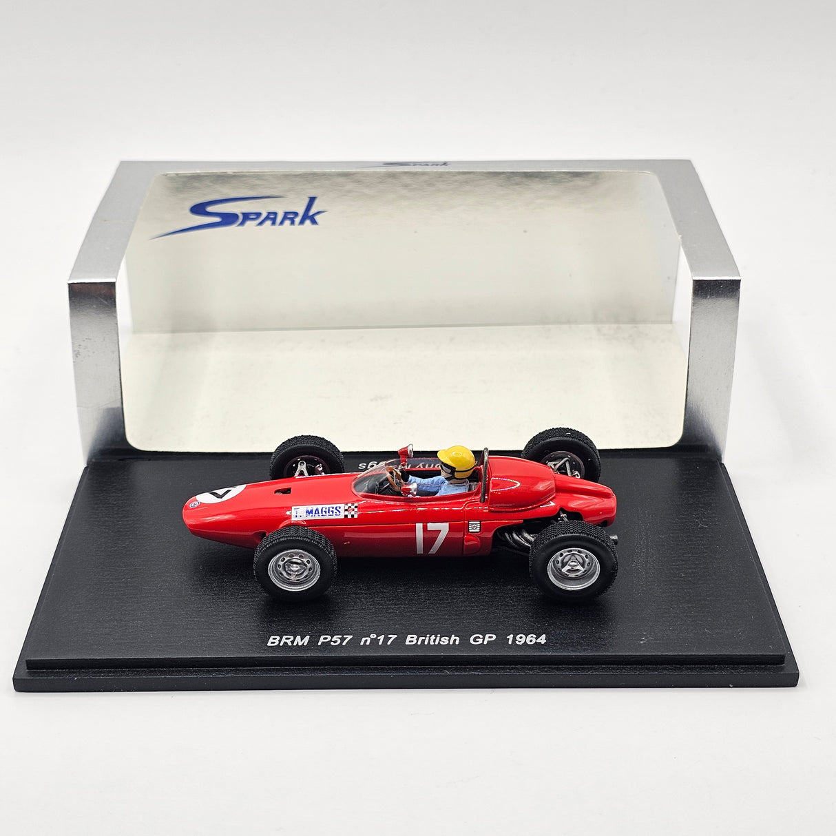 Spark BRM P57 #17 Tony Maggs British GP 1964 1/43 Scale S1666