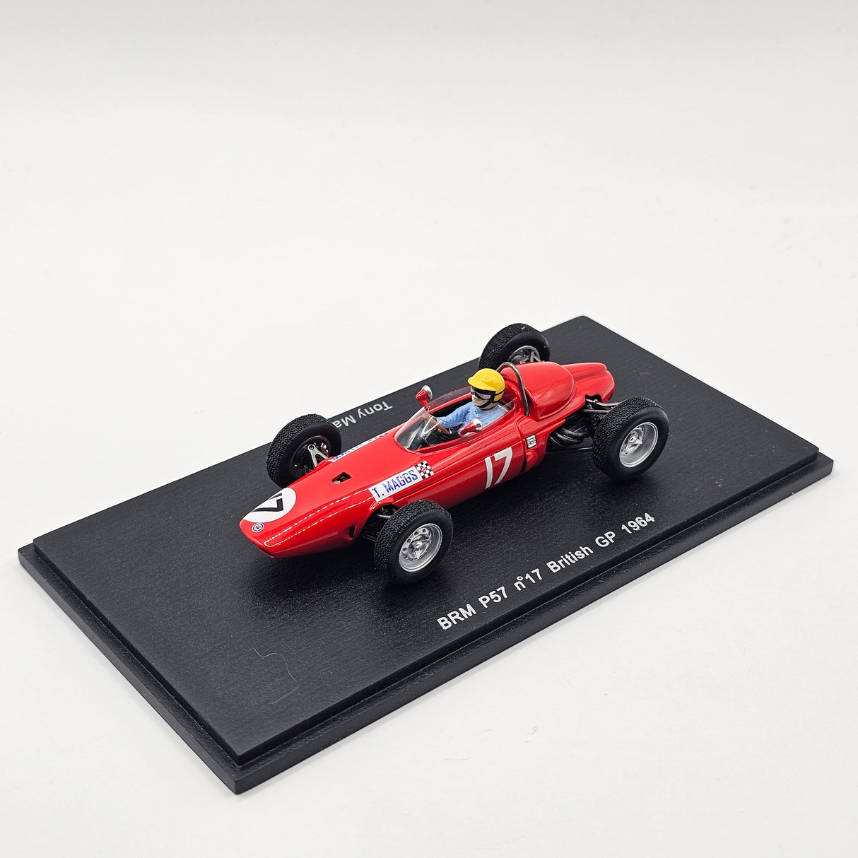 Spark BRM P57 #17 Tony Maggs British GP 1964 1/43 Scale S1666