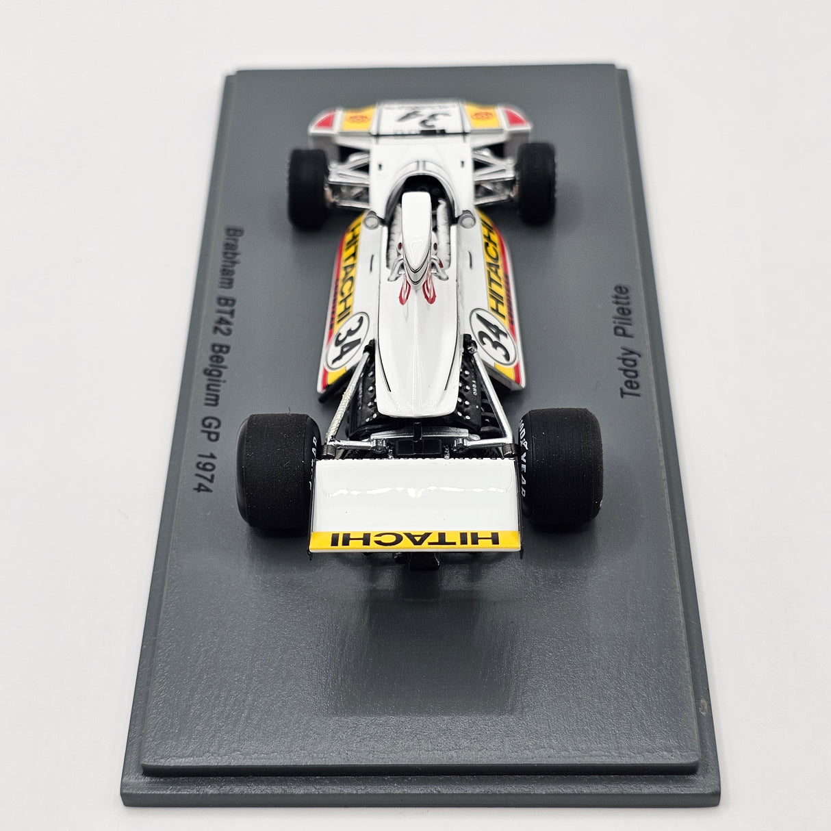 Spark Brabham BT42 #34 Teddy Pilette Belgium GP 1974 1/43 Scale S4784