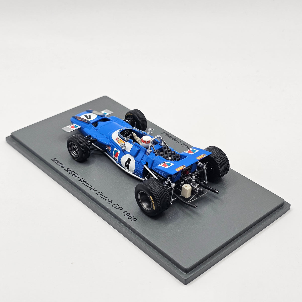 Spark Matra MS80 #4 Jackie Stewart Dutch GP Winner 1969 1/43 Scale S7191