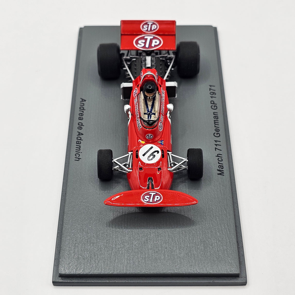 Spark March 711 #16 Andrea De Adamich German GP 1971 1/43 Scale S7261