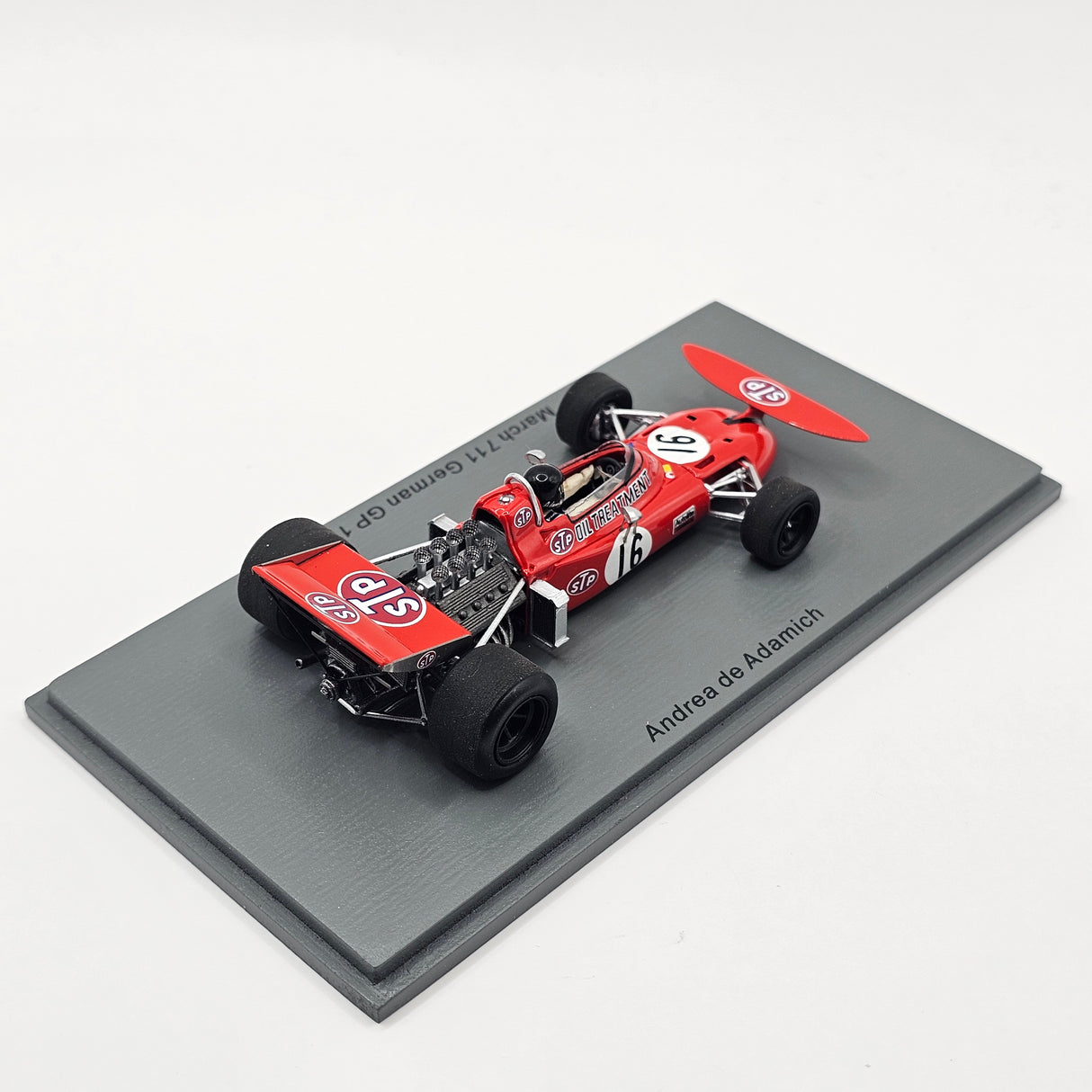 Spark March 711 #16 Andrea De Adamich German GP 1971 1/43 Scale S7261