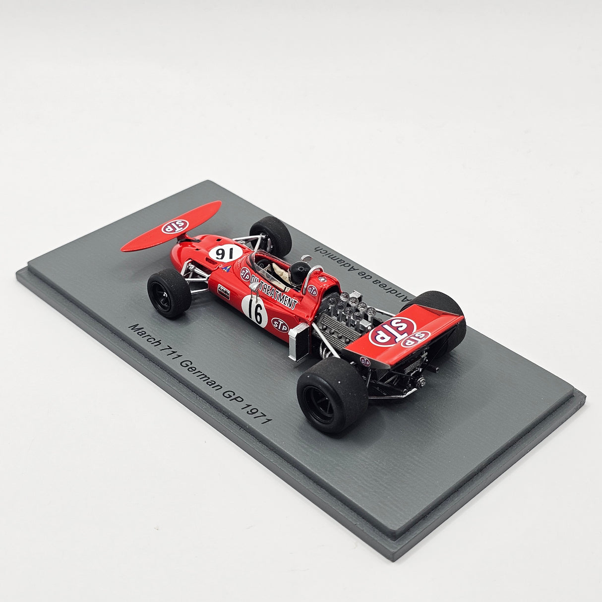 Spark March 711 #16 Andrea De Adamich German GP 1971 1/43 Scale S7261